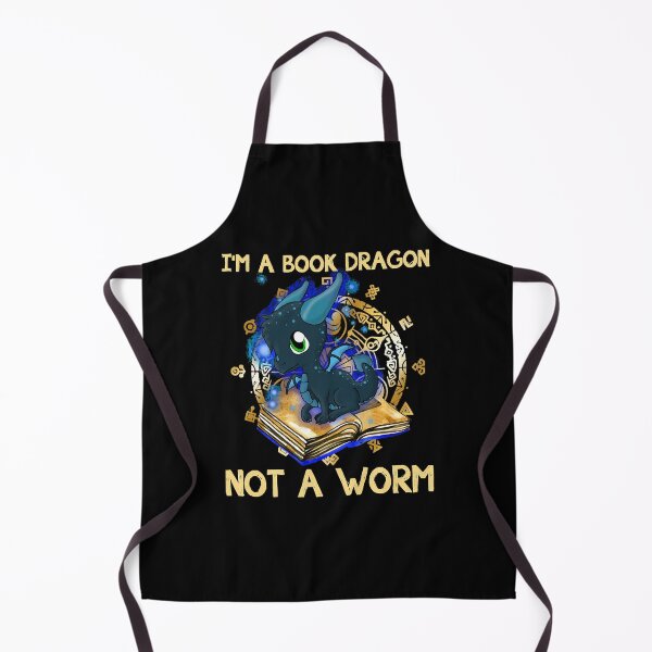 Item preview, Im A Book Dragon Not A Worm Funny designed and sold by fefego818x.