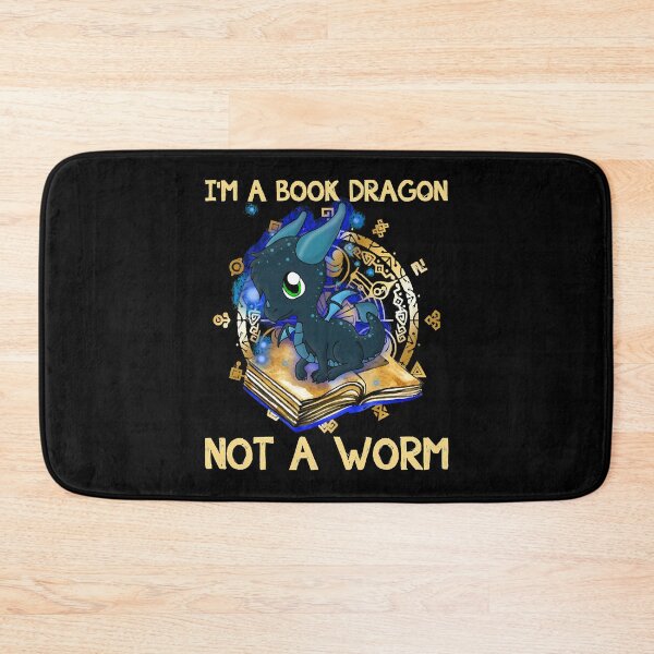 Item preview, Im A Book Dragon Not A Worm Funny designed and sold by fefego818x.