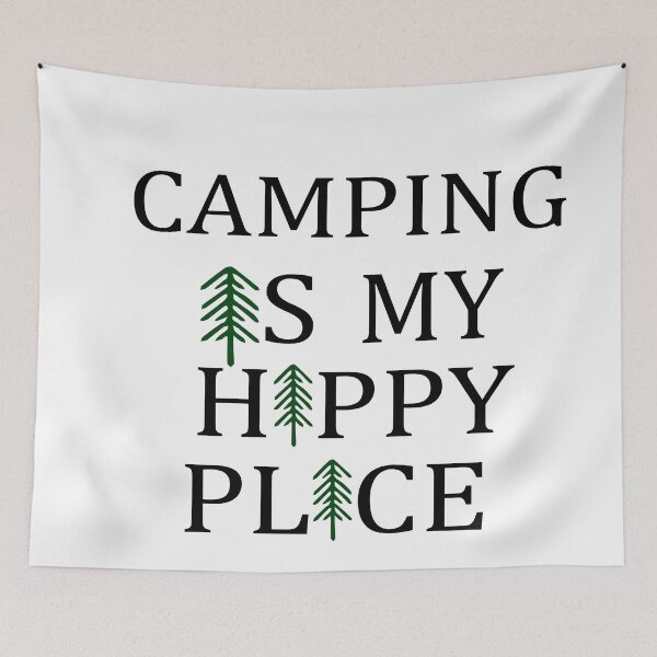 Item preview, Camping Is My Happy Place designed and sold by Faizacreations.