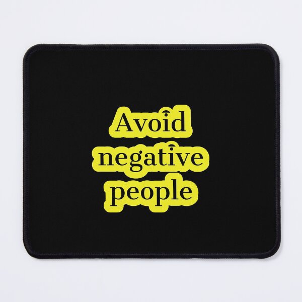 Item preview, avoid negative people designed and sold by Mariocii.