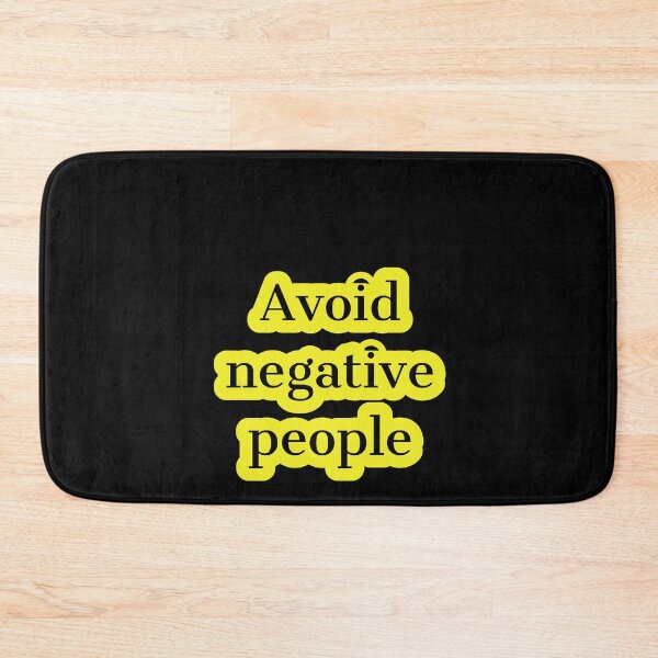 Item preview, avoid negative people designed and sold by Mariocii.