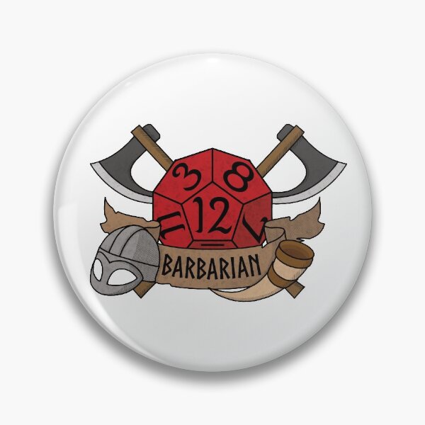 Item preview, Dnd class - Barbarian designed and sold by The crow's nest.