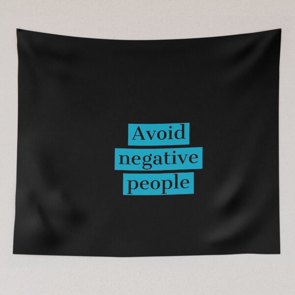 Item preview, avoid negative people designed and sold by Mariocii.