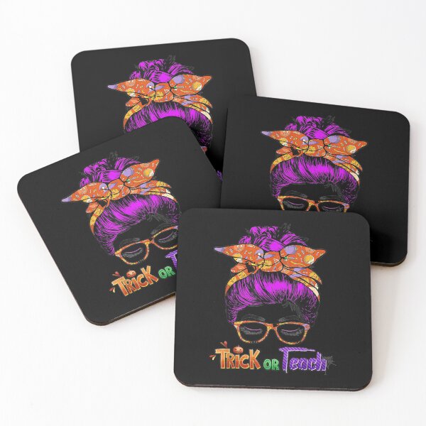 Item preview, Funny Halloween Tees for Messy Bun Teachers Or Teach  designed and sold by FideliaShop.