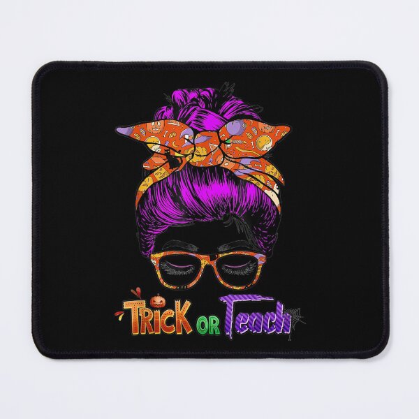Item preview, Funny Halloween Tees for Messy Bun Teachers Or Teach  designed and sold by FideliaShop.