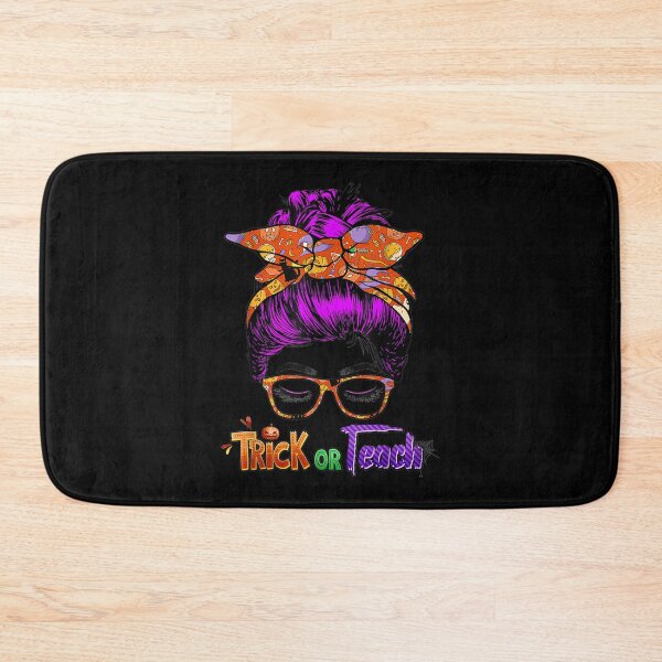 Item preview, Funny Halloween Tees for Messy Bun Teachers Or Teach  designed and sold by FideliaShop.