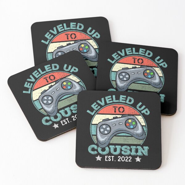 Item preview, Leveled Up To Cousin 2022 Video Gamer Soon To Be Cousin 2022 designed and sold by 74ninetees.