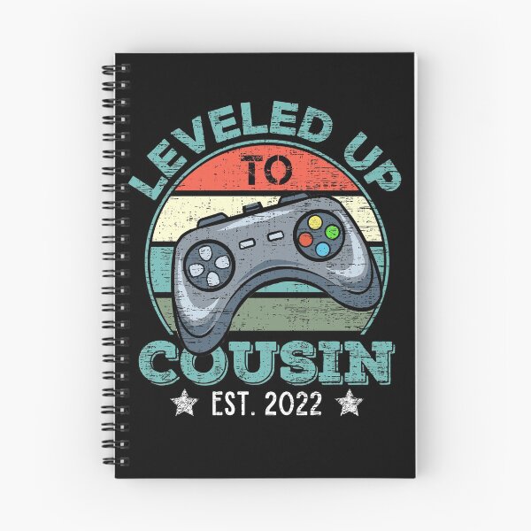 Item preview, Leveled Up To Cousin 2022 Video Gamer Soon To Be Cousin 2022 designed and sold by 74ninetees.