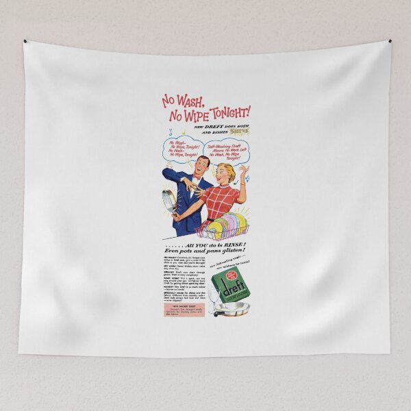 Item preview, DETERGENT - ATOMIC AGE ADVERT designed and sold by ThrowbackAds.
