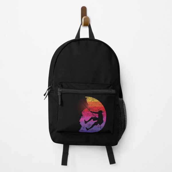 Item preview, Rock Climbing Bouldering Climber Vintage Retro Sunset designed and sold by CuteDesigns1.