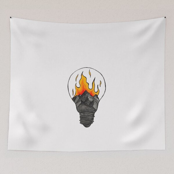 Item preview, Fire Lamp designed and sold by fattahovich.