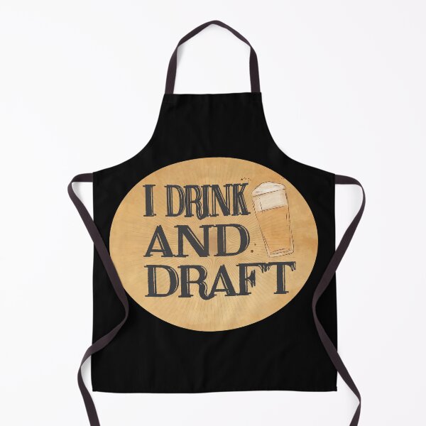 Item preview, I Drink And Draft Vintage Retro designed and sold by HStudioPrints.