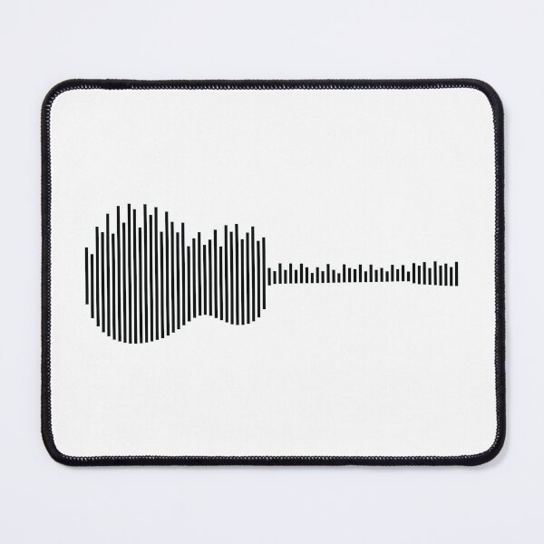 Item preview, Acoustic Guitar Sound Waves Light Theme designed and sold by nightsworthy.