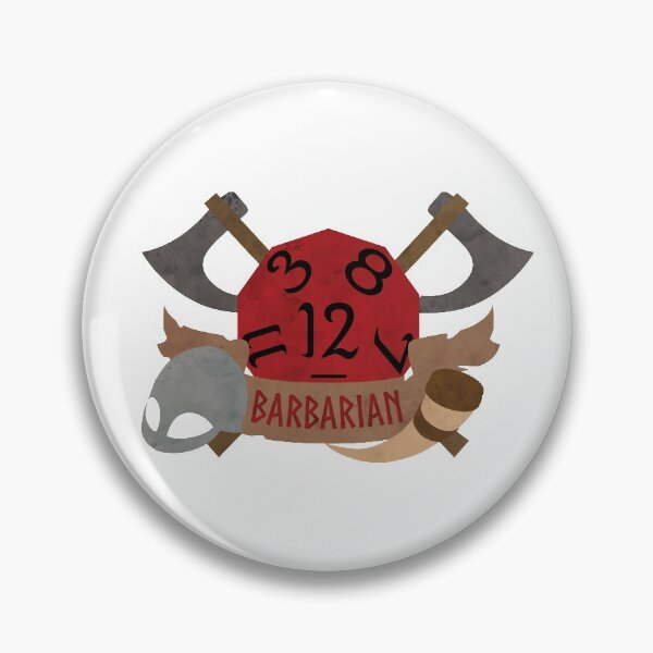 Item preview,  Dnd class - Barbarian designed and sold by The crow's nest.