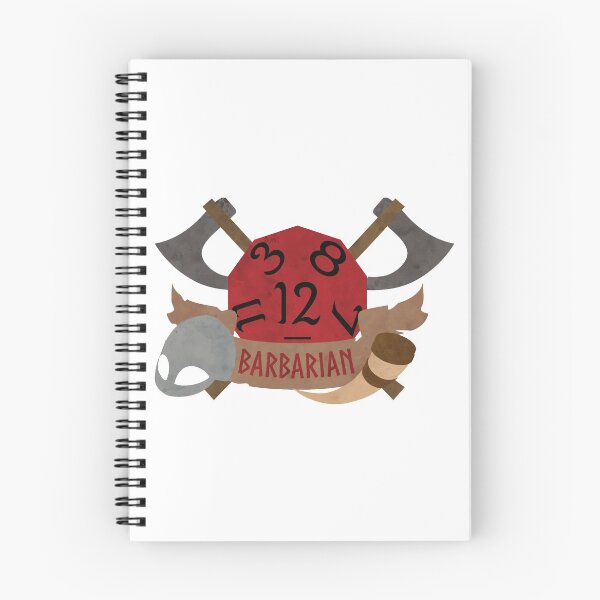 Item preview,  Dnd class - Barbarian designed and sold by The crow's nest.