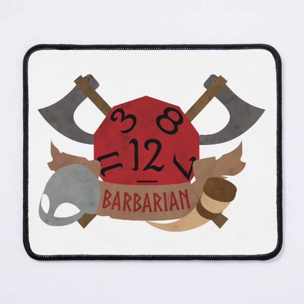 Item preview,  Dnd class - Barbarian designed and sold by The crow's nest.