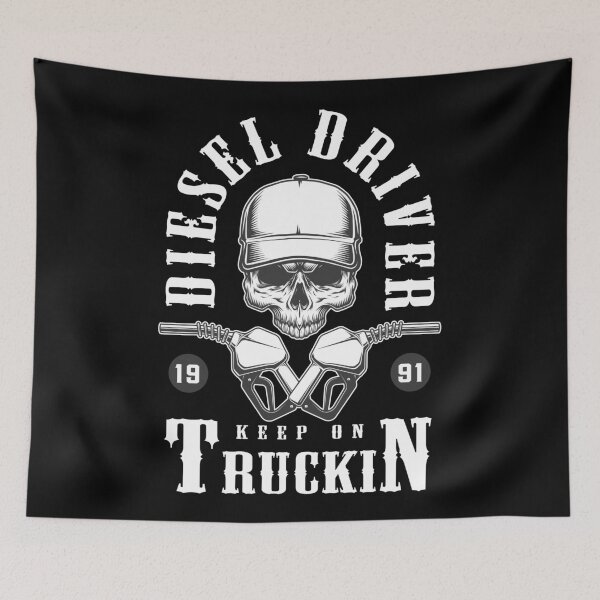 Item preview, Diesel Driver Keep On Truckin designed and sold by Vector Scout Lab.