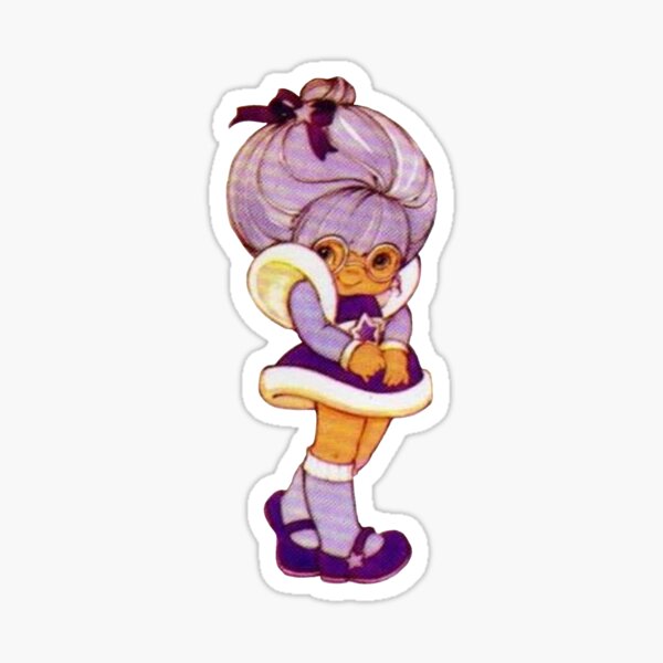 Shy Violet Sticker