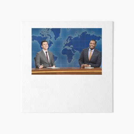 Artikel-Vorschau von Wochenend-Update Michael Che und Colin Jost SNL, designt und verkauft von MichaelCheFunny.
