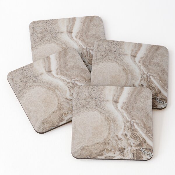 Artikelvorschau, Chic Beige and Gold Natural Marble Texture Pattern  entworfen und verkauft von LaceySkies.