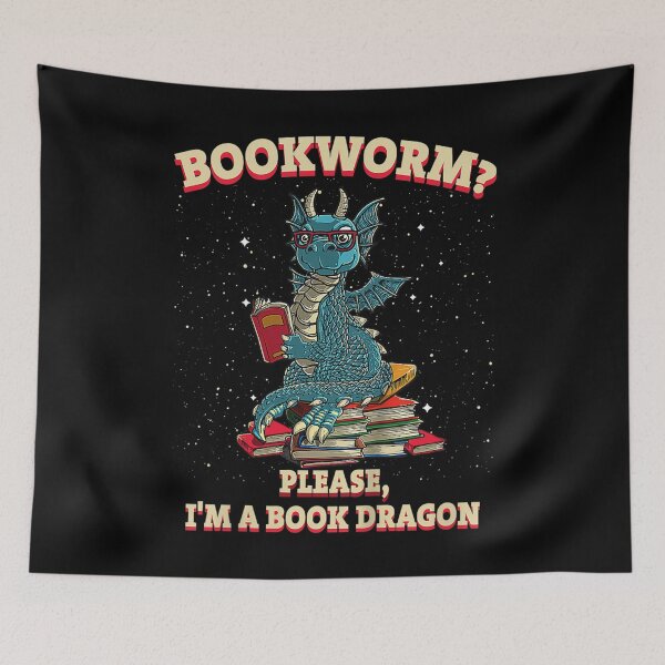 Item preview, Bookworm Please Im A Book Dragon Reading Book Lover  designed and sold by GerdaShop.