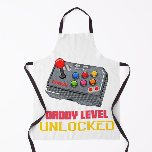 Item preview, Daddy level unlocked - New Dad gamer tee designed and sold by 5lav.