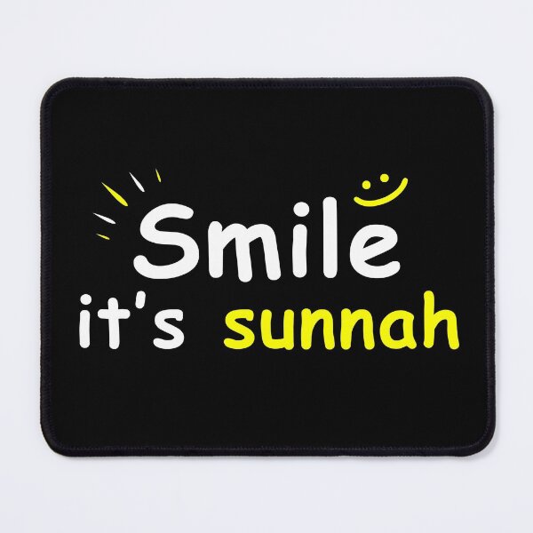 Item preview, smile its sunnah - islamic quotes designed and sold by EfenDesign.
