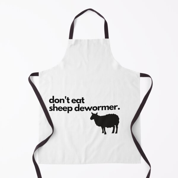 Item preview, don't eat sheep dewormer. designed and sold by Sandeaux Designs.