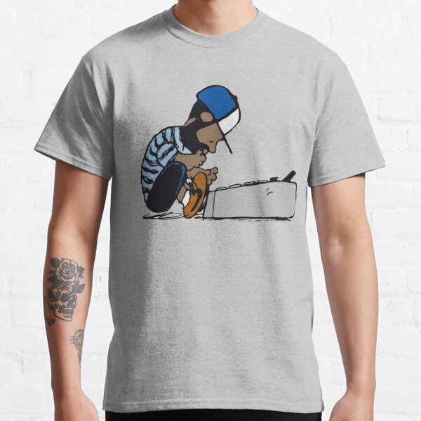 MLB x Grateful Dead x Tigers T-Shirt from Homage. | Grey | Vintage Apparel from Homage.