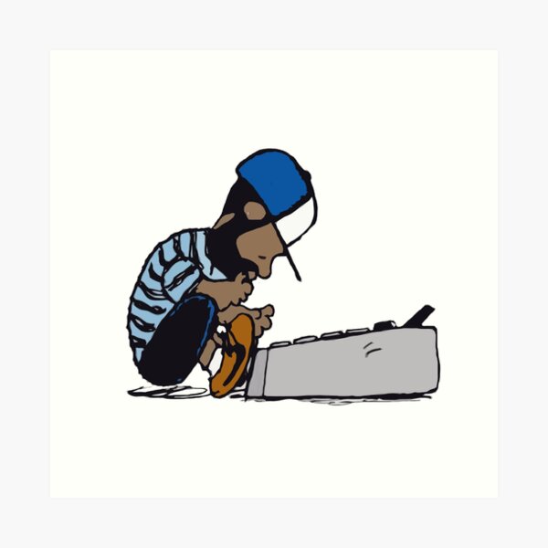 Aperçu de l'œuvre J Dilla Design créée et vendue par maxgold123.