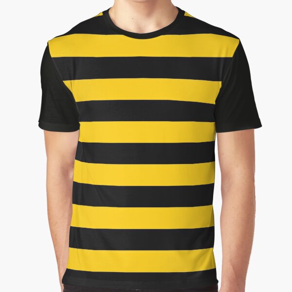 black and yellow stripes Graphic T-Shirt