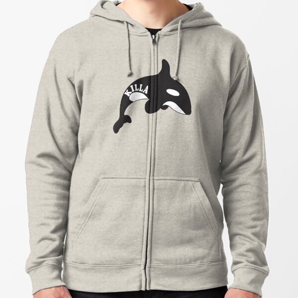 Killa Whale Zipped Hoodie
