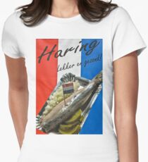 Haring- "herring" poster- Amsterdam Women's Fitted T-Shirt