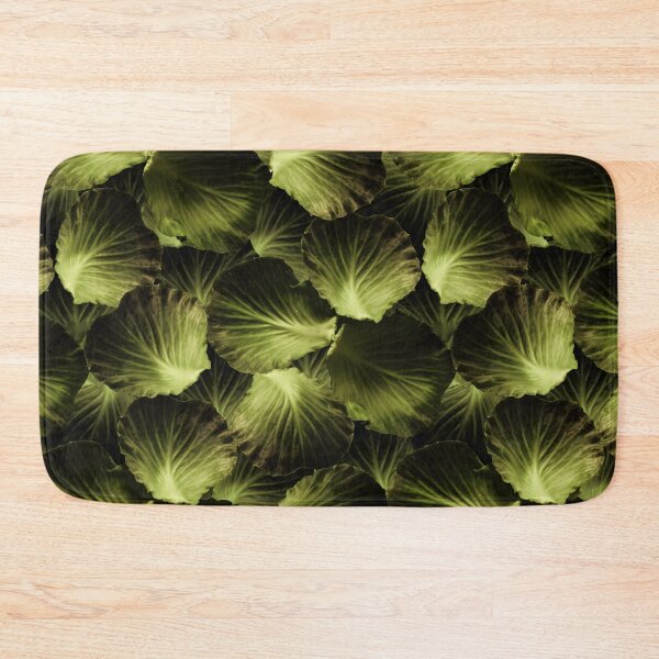 Item preview, dark green cabbage pattern designs designed and sold by hutofdesigns.