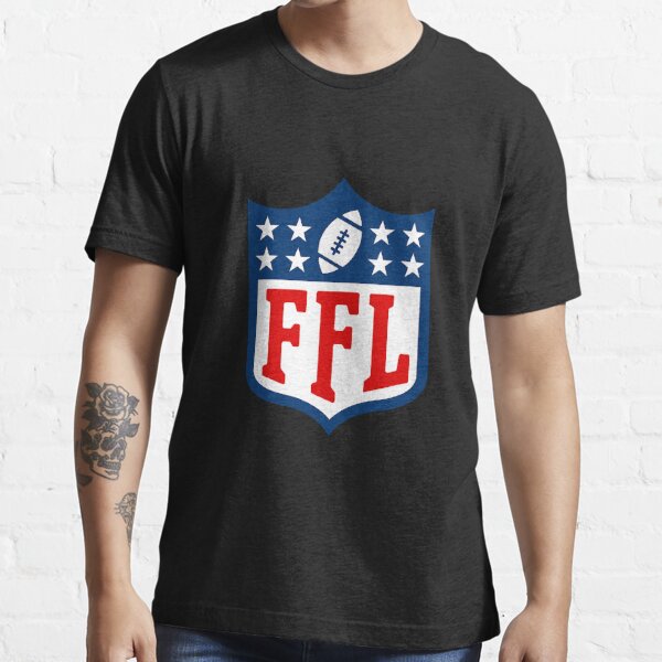 NFL Logo Shield Shield Grey Premium Graphic Sweater Size: L