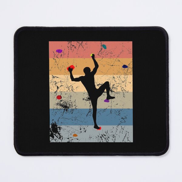Item preview, Rock Climbing Indoor Wall Climb Bouldering Climber Vintage Retro  designed and sold by CuteDesigns1.