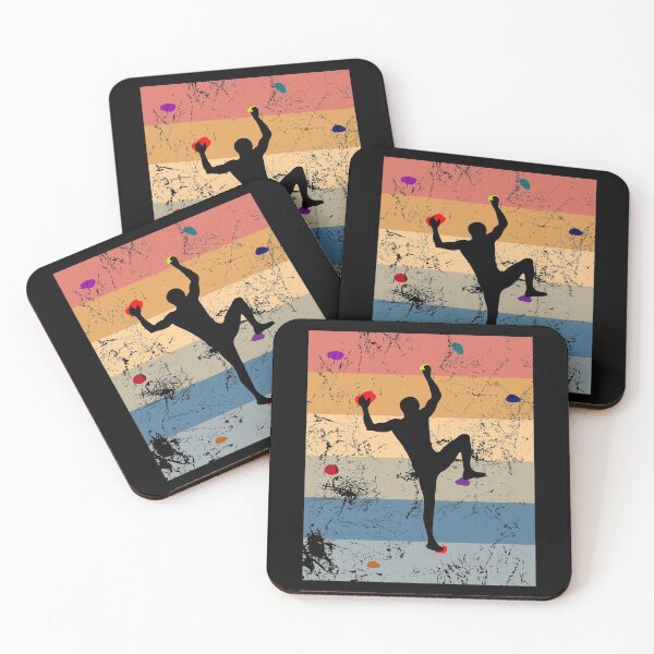 Item preview, Rock Climbing Indoor Wall Climb Bouldering Climber Vintage Retro  designed and sold by CuteDesigns1.