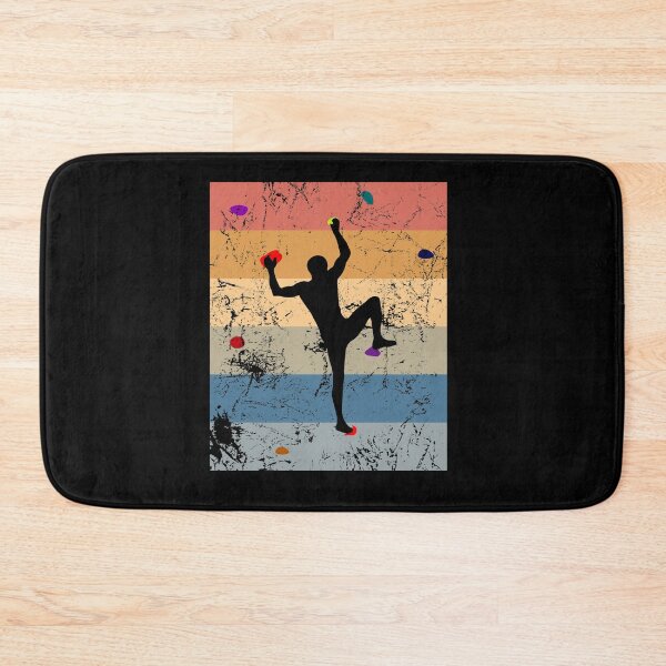 Item preview, Rock Climbing Indoor Wall Climb Bouldering Climber Vintage Retro  designed and sold by CuteDesigns1.