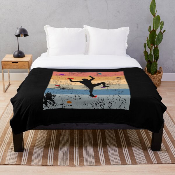 Artikelvorschau, Klettern Indoor Wall Climb Bouldering Climber Vintage Retro entworfen und verkauft von CuteDesigns1.