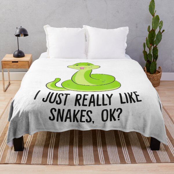 Item preview, I Just Really Like Snakes Ok Cute Snake Gift Reptile Lover designed and sold by Ngocyen550.