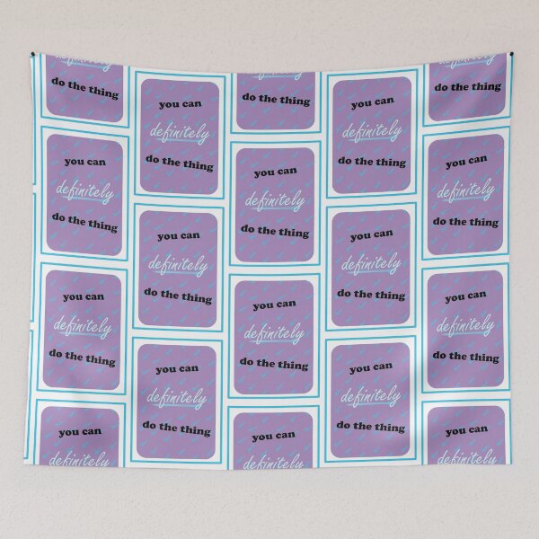 Item preview, You can definitely do the thing - purple designed and sold by bkdoodles.
