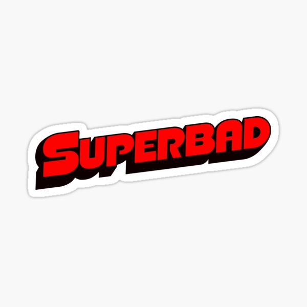Superbad Logo Sticker