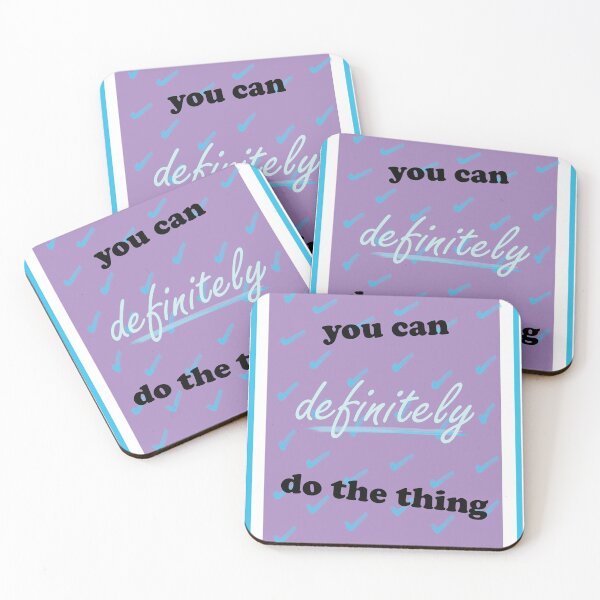 Item preview, You can definitely do the thing - purple designed and sold by bkdoodles.