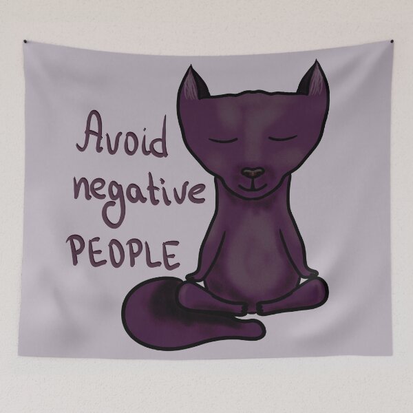 Item preview, Avoid negative people designed and sold by Antiope33.