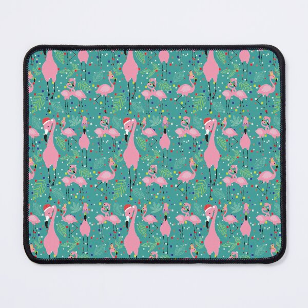 Item preview, Abstract Patterns On Ceramic Tile With Cute Flamingo designed and sold by Special-Ninja.