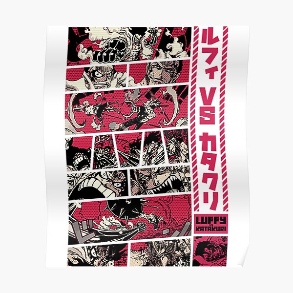 Katakuri Vs Luffy Posters Redbubble