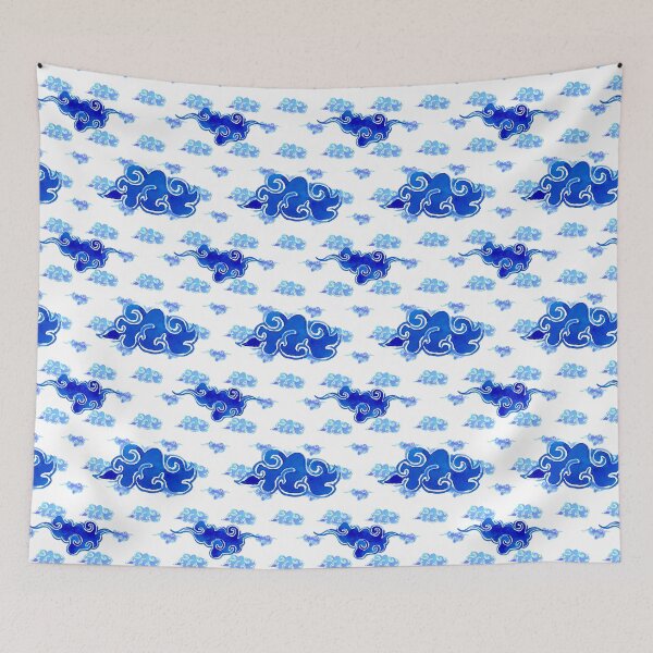Item preview, oriental clouds pattern designed and sold by AnnaBaldon.