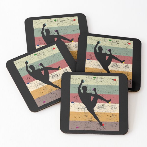 Item preview, Rock Climbing Indoor Wall Climb Bouldering Climber Vintage Retro  designed and sold by CuteDesigns1.