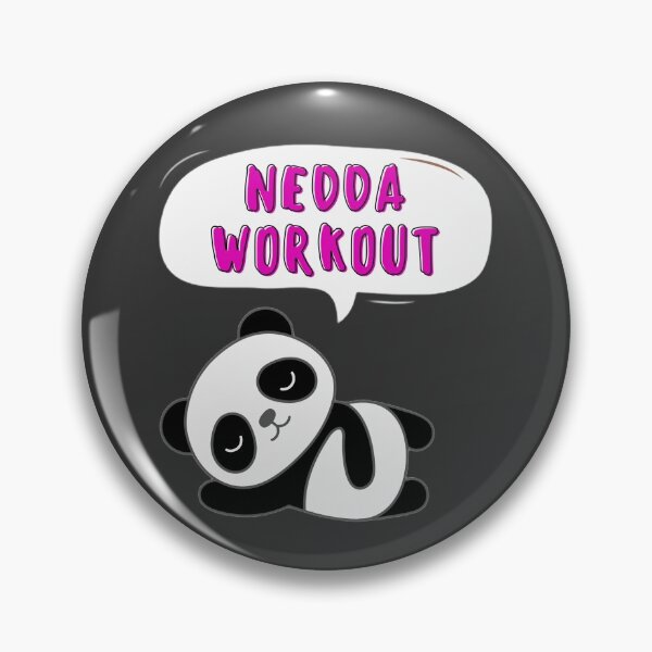 Item preview, Panda working out. Pan designed and sold by AS C.