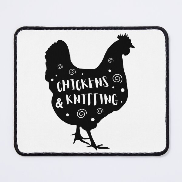 Item preview, Chickens & Knitting designed and sold by TheGreenGoat.